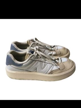 New Balance CT302 Men’s Size 12 White & Blue Platform Lifestyle Sneakers
